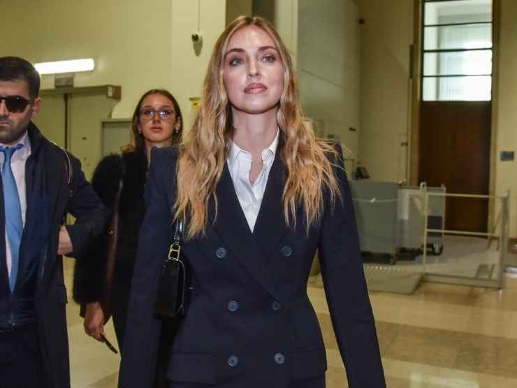 Ferragni in Tribunale a Milano