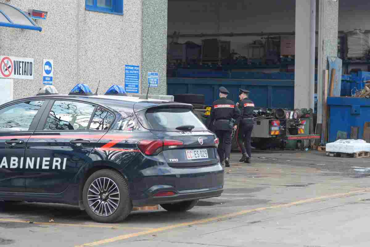 Il luogo dell'incidente