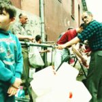 La popolazione di Sarajevo sotto assedio