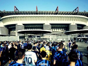 Lo stadio San Siro di Milano