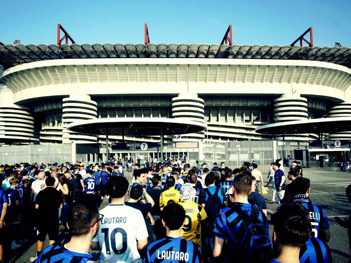 Lo stadio San Siro di Milano