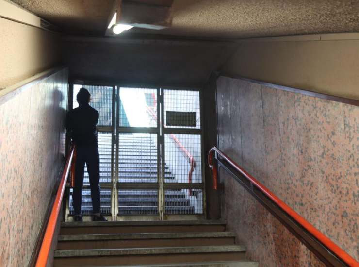 Una metro chiusa per lo sciopero