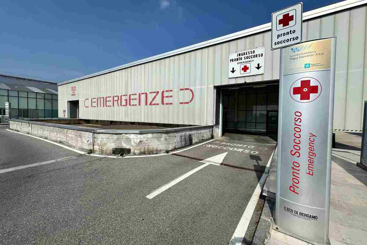 L'ospedale di Bergamo