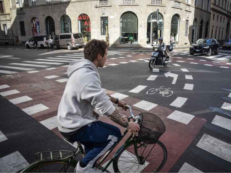 Pista ciclabile Milano