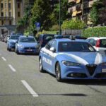 Alcune auto della polizia