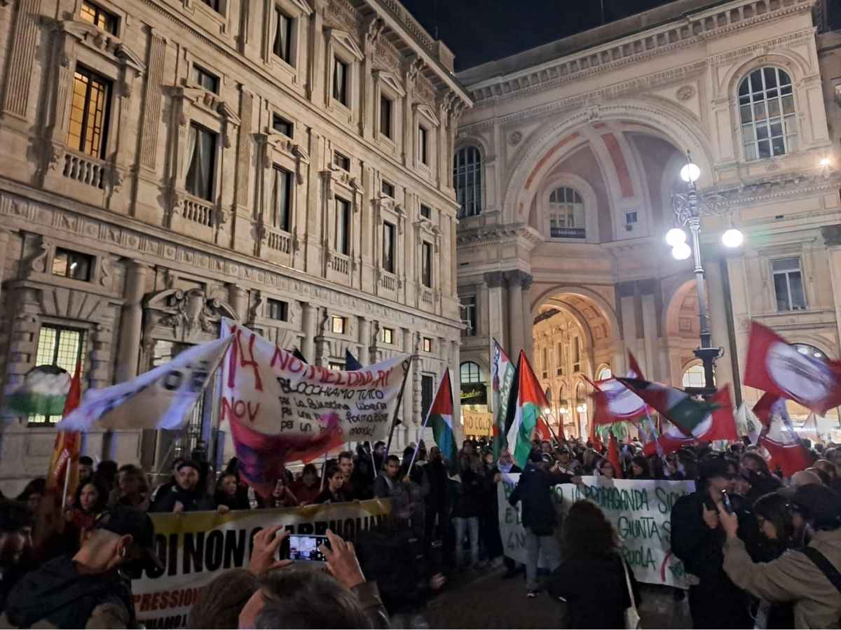 Proteste Pro Pal Milano Teatro Scala