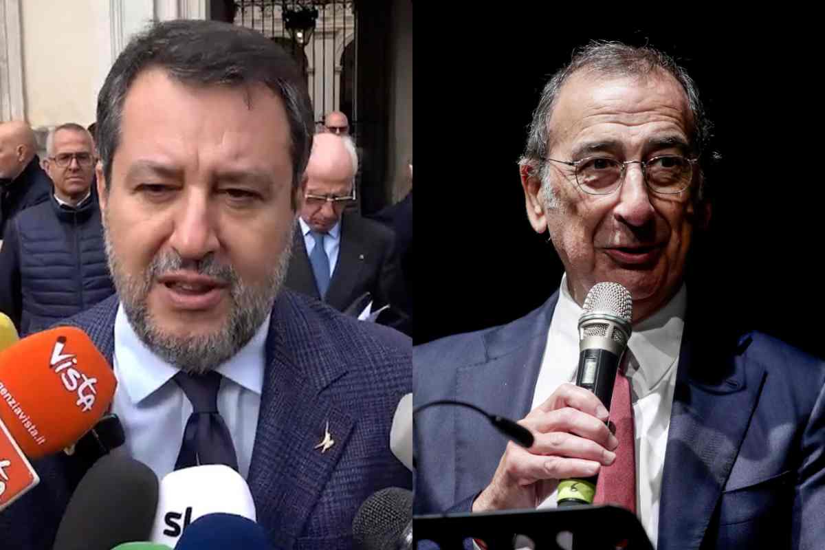 Foto combo Salvini-Sala