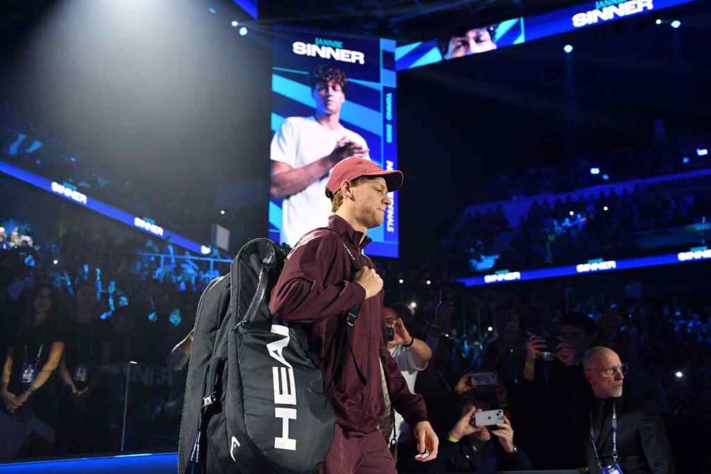 Sinner in primo piano