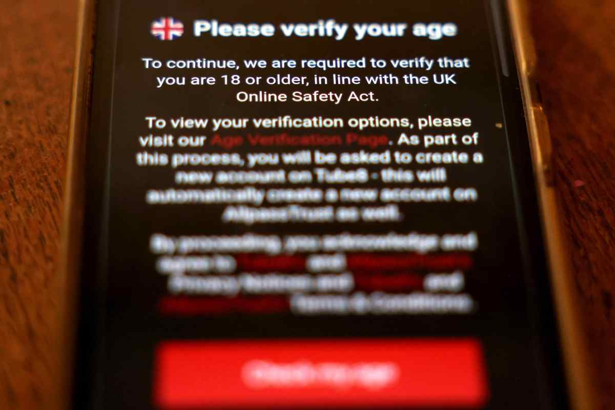 Il blocco ai siti porno