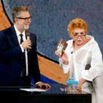 Ornella Vanoni durante un incontro con Fazio