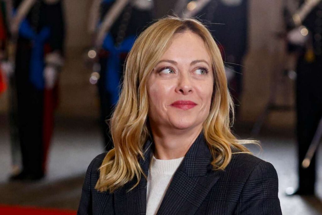 il premier giorgia meloni