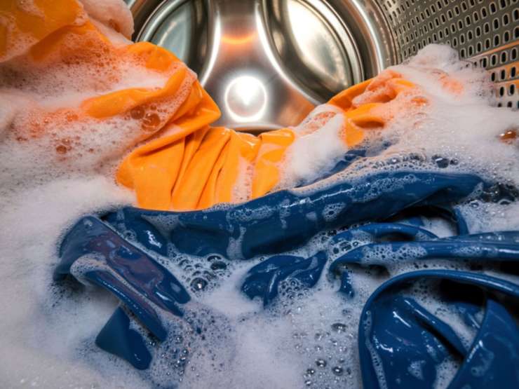 panni in lavatrice lavaggio