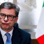 il ministro dell'economia giancarlo giorgetti