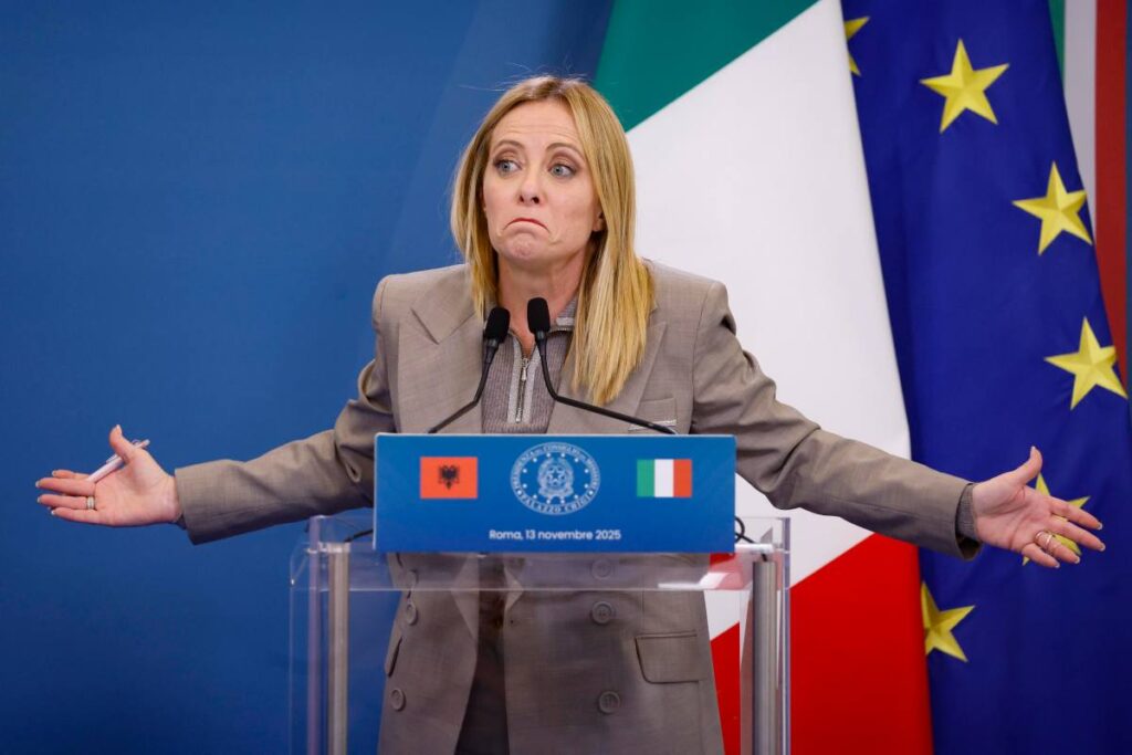 il premier giorgia meloni