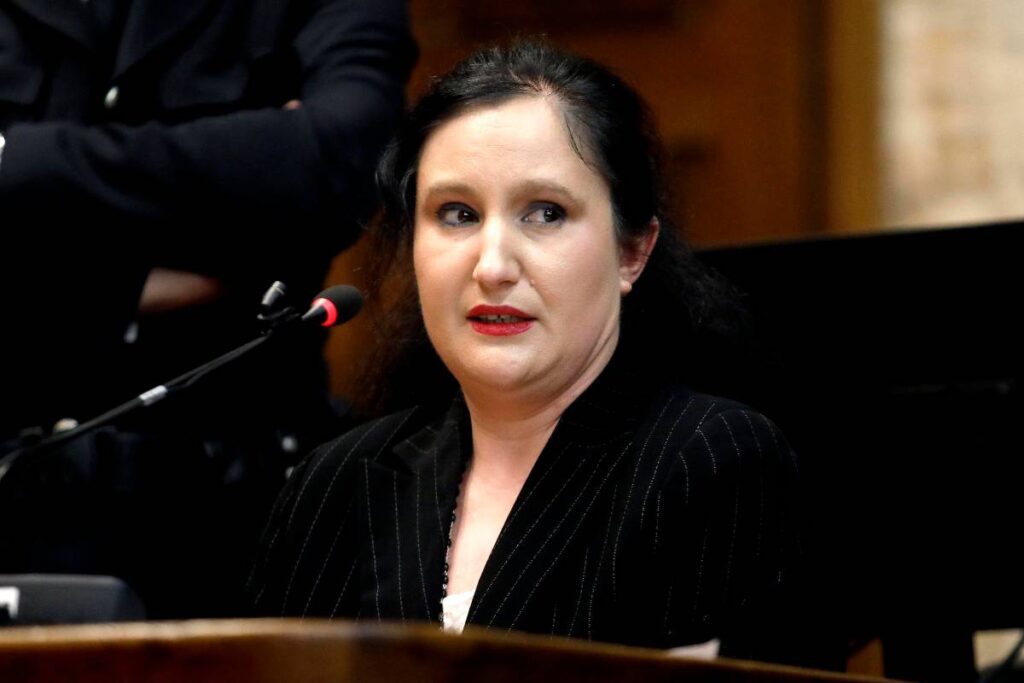 Alessia Pifferi durante il processo di primo grado