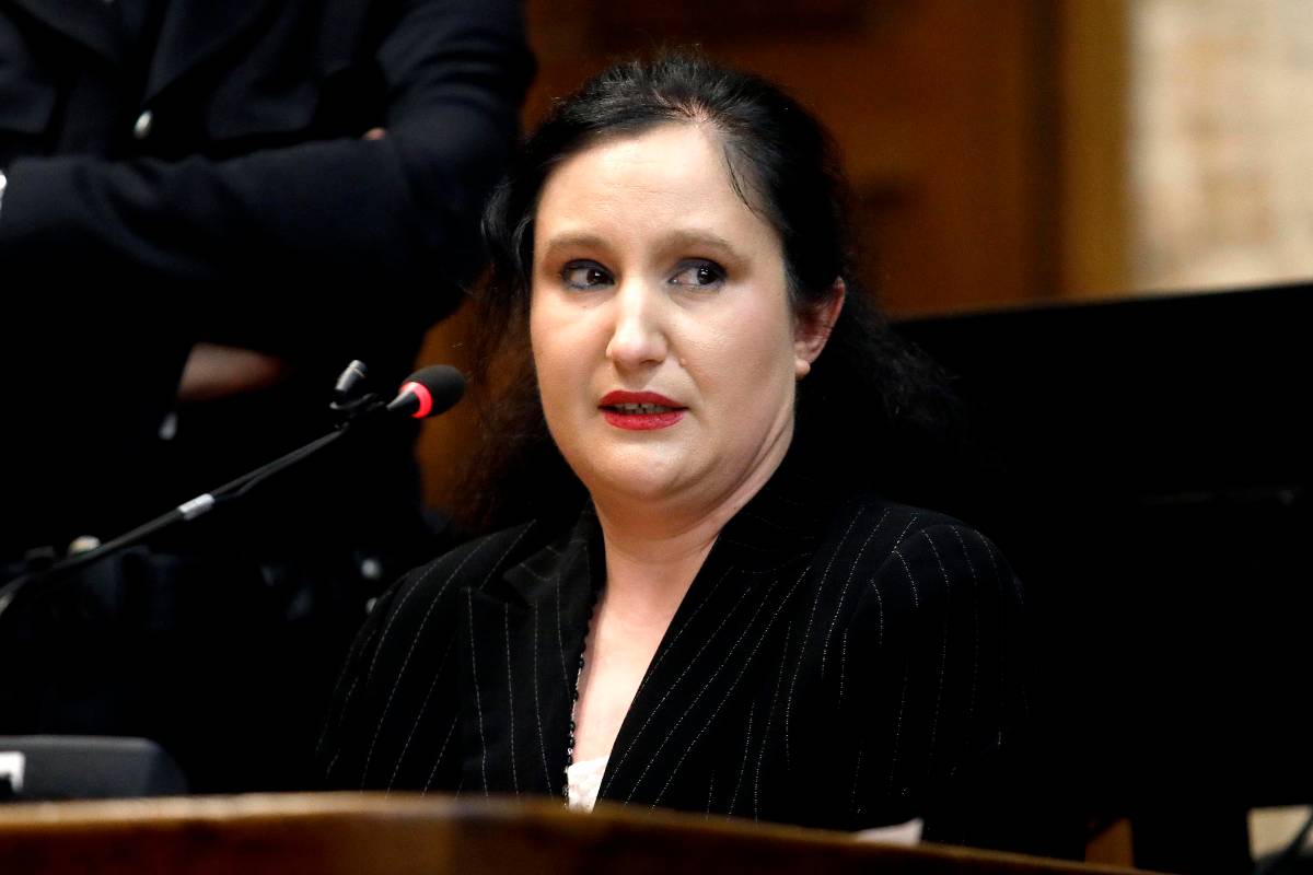 Alessia Pifferi durante il processo di primo grado