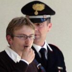 Alberto Stasi durante il processo per il delitto di Chiara Poggi, sua ex fidanzata