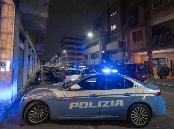 Polizia in strada