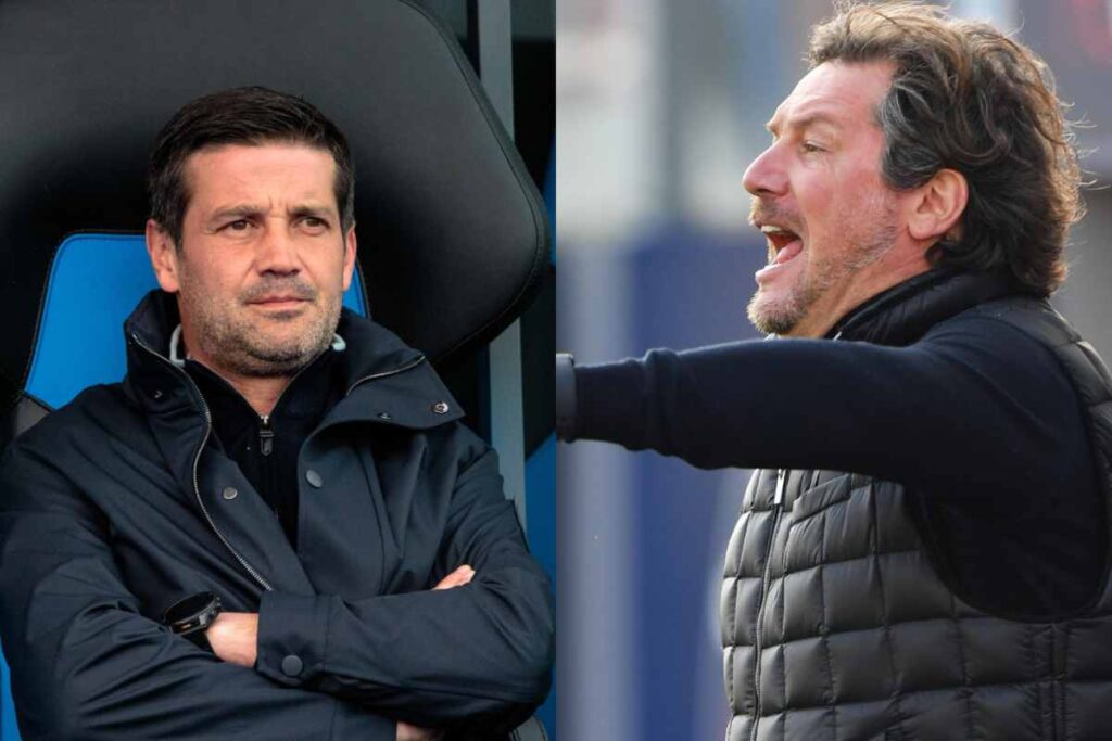 Foto combo Chivu e Stroppa