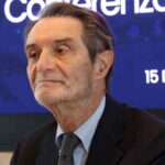 Il governatore della Lombardia Attilio Fontana
