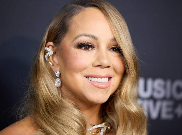 Il primo piano di Mariah Carey