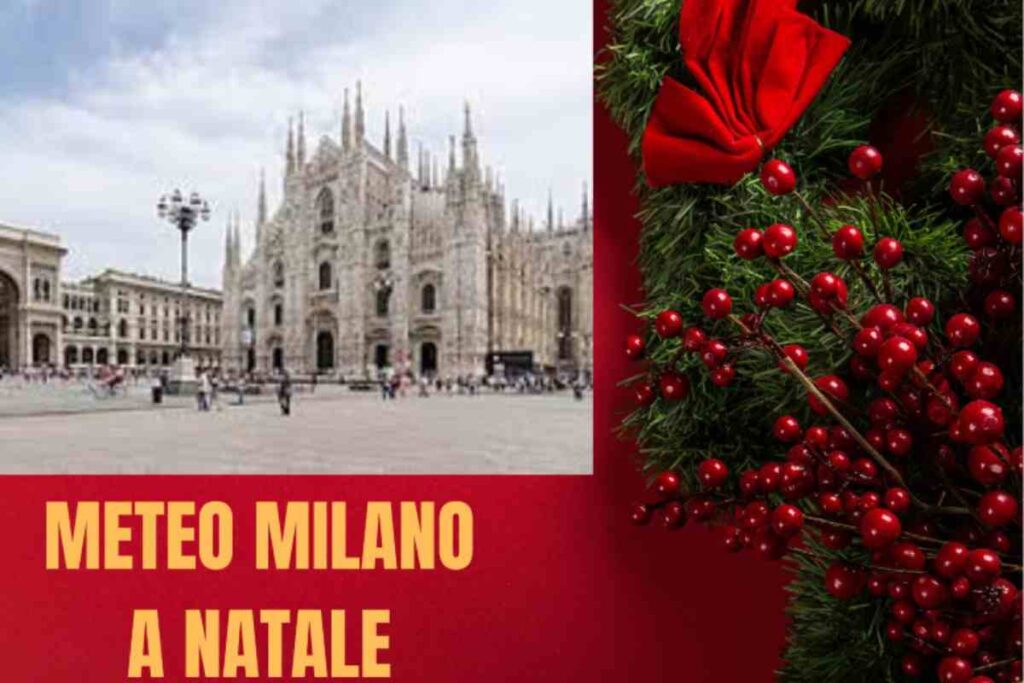 Meteo a Milano a Natale
