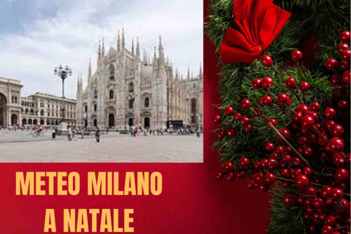 Meteo a Milano a Natale