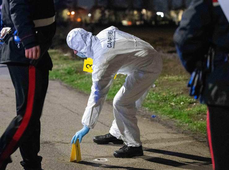 I carabinieri al lavoro