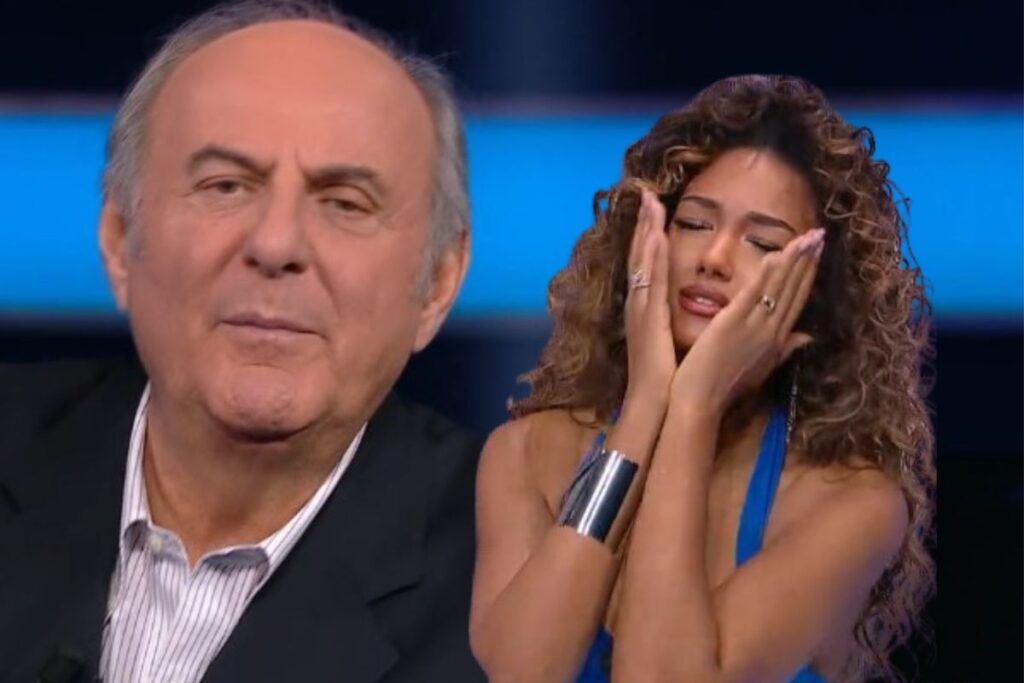 Gerry scotti e samira lui