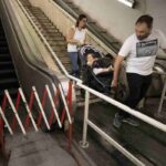 Scale mobili in azione