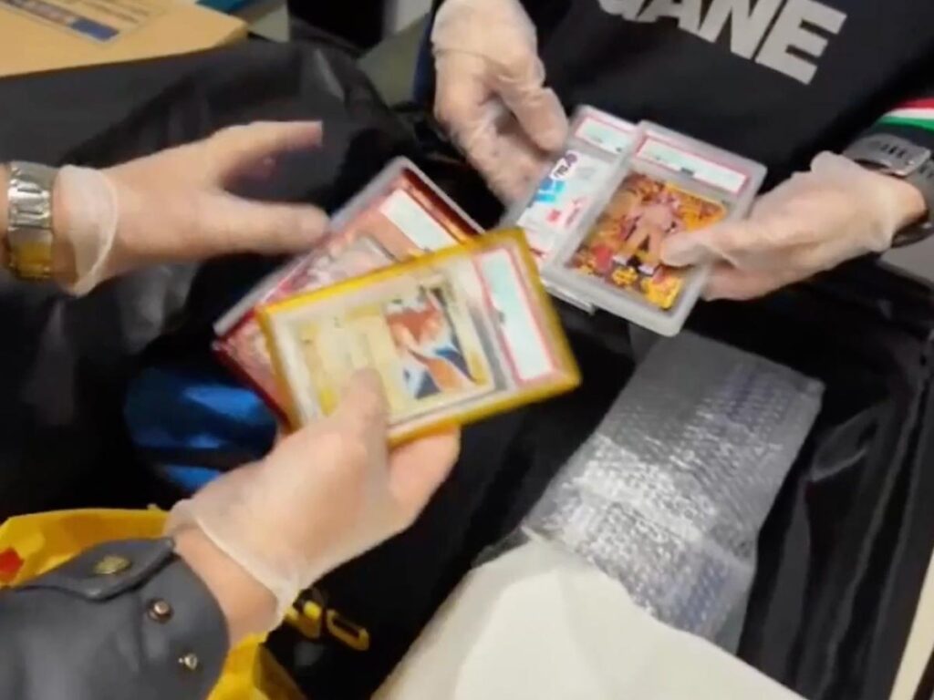 Sequestro di carte Pokémon a Milano