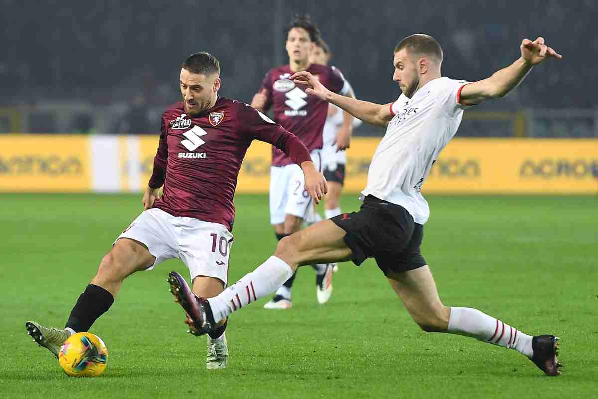 Un momento di Torino-Milan