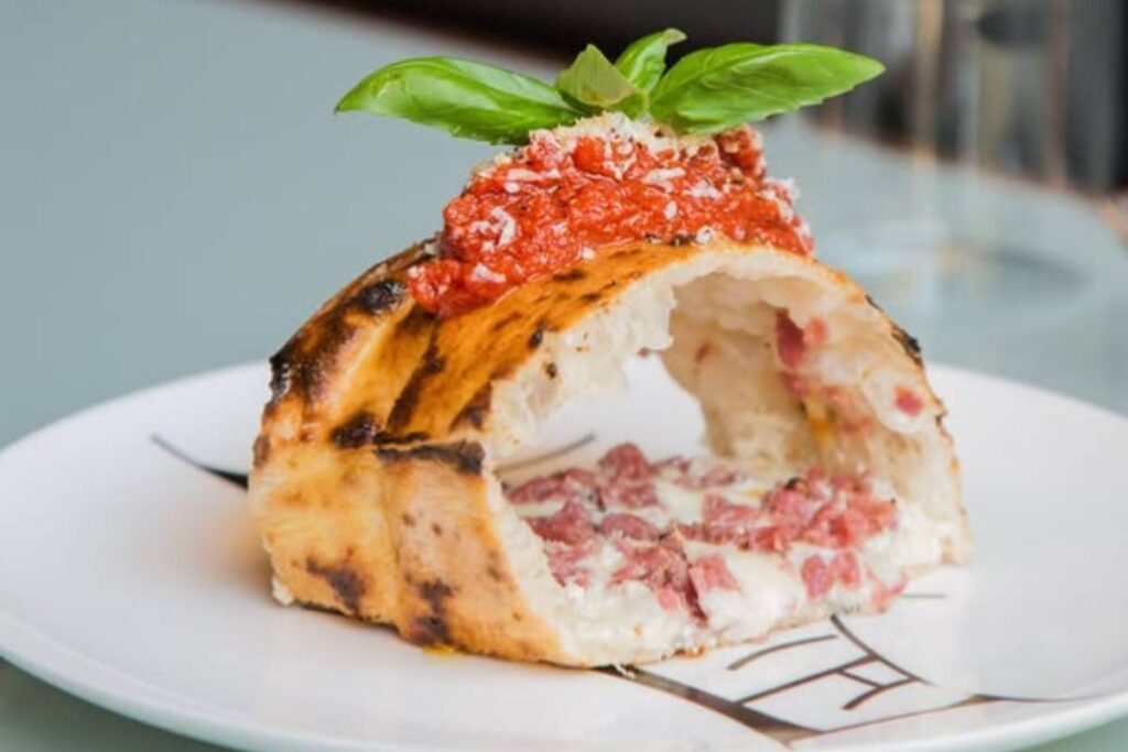 fetta di pizza gourmet