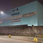 La fabbrica della Montello vista da fuori