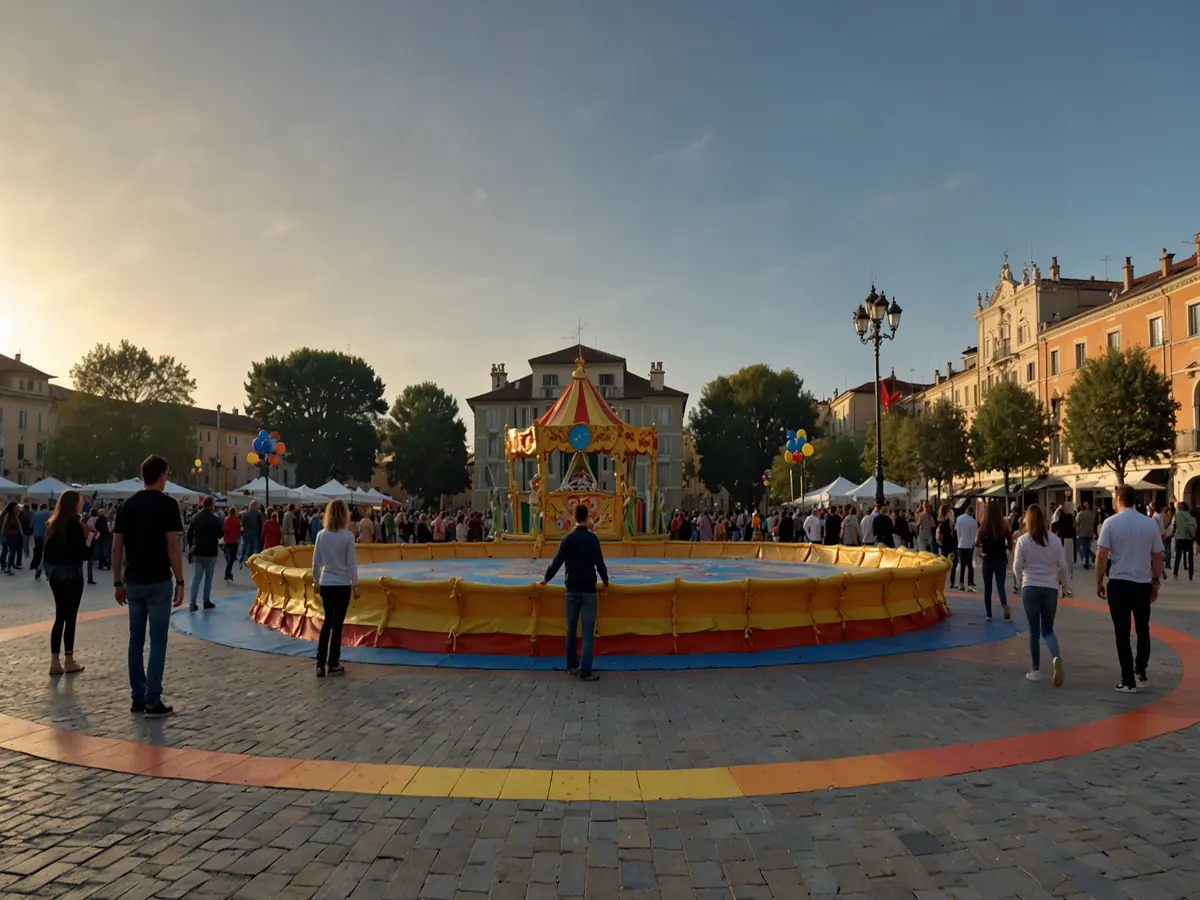 Arese si trasforma: la Super Piazza di Carnevale diventa un parco divertimenti a cielo aperto