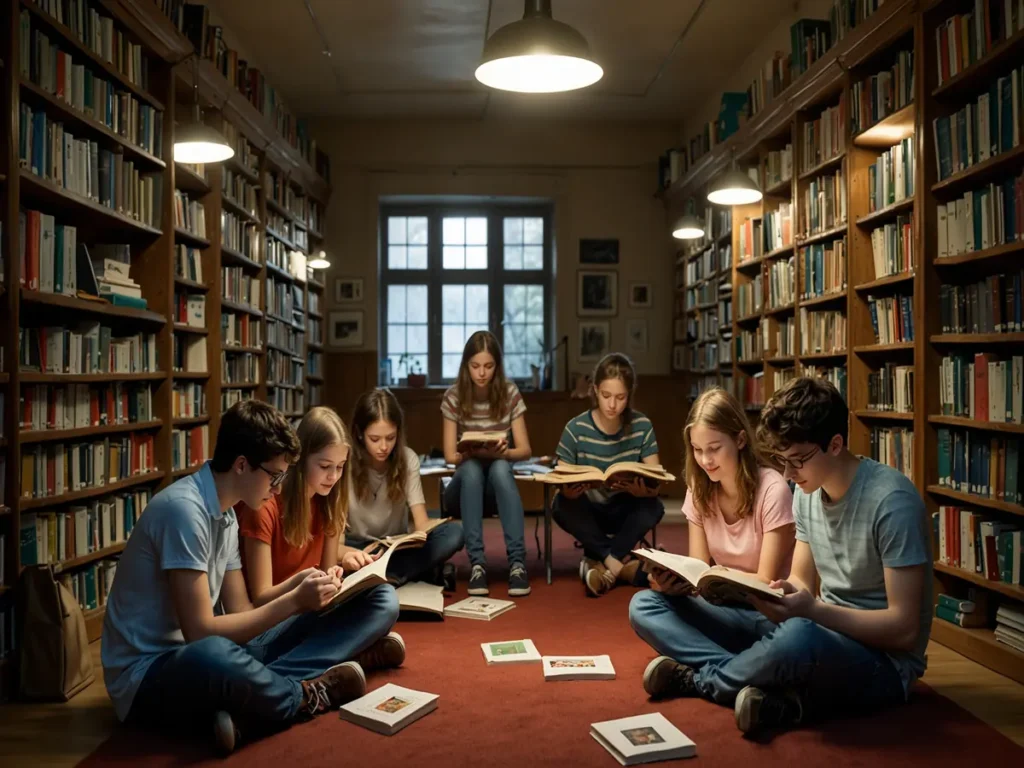 Teenage Book Club: Un Invito alla Lettura per i Giovani in Biblioteca