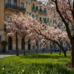 ViviRho: La Cartolina del Mese di Marzo che Celebra la Bellezza della Primavera in Città