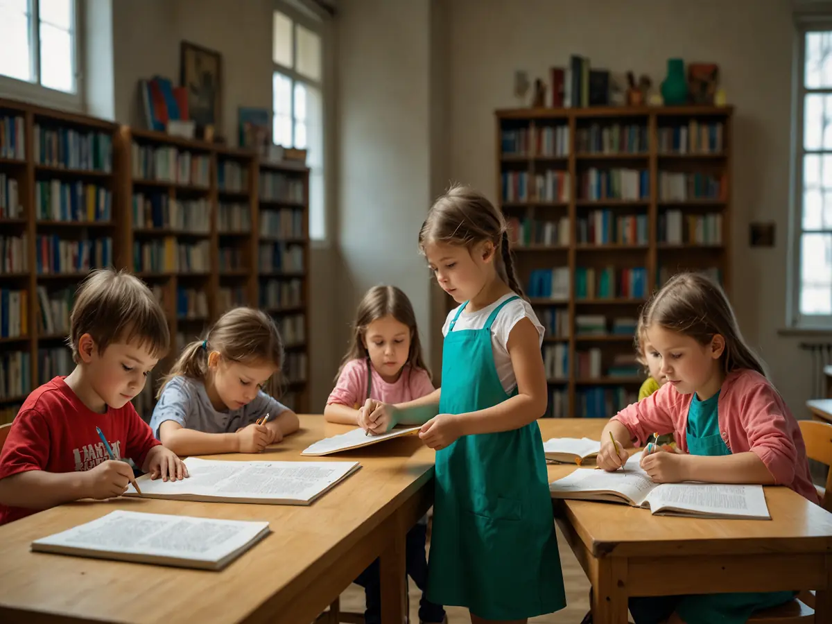 Pioggerella Marzolina: Lettura e Laboratorio Creativo per Bambini in Biblioteca