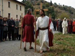 Invito alla Comunità: Partecipazione alla Via Crucis a Rozzano per un Momento di Preghiera e Riflessione