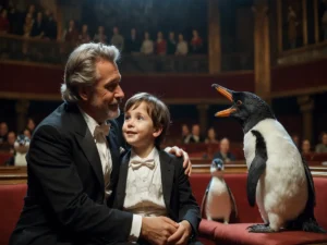 Risate e Fantasia: Il Teatro Famiglia Racconta la Storia di un Bambino e un Pinguino