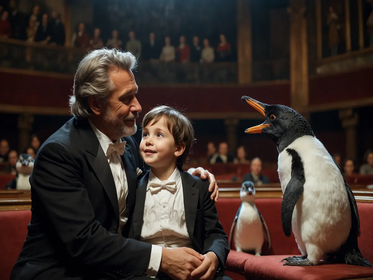 Risate e Fantasia: Il Teatro Famiglia Racconta la Storia di un Bambino e un Pinguino