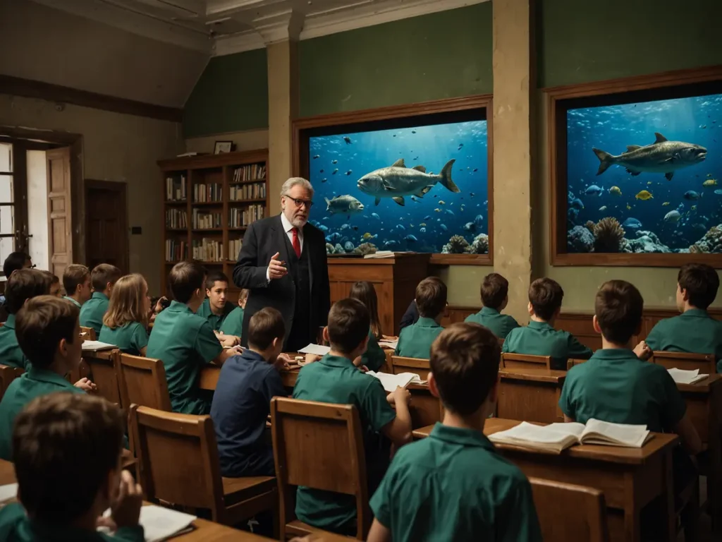 Presentazione del Nuovo Libro 'Il Diritto dei Pesci' alla Scuola Media di Via Verdi 2, Noviglio