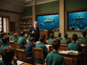 Presentazione del Nuovo Libro 'Il Diritto dei Pesci' alla Scuola Media di Via Verdi 2, Noviglio