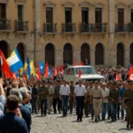 25 Aprile a Cormano: la Fanfara dei Bersaglieri in Parata per le Celebrazioni della Liberazione